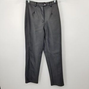 Highway Faux Leather Women's Slim Leg Pants‎ Size Large